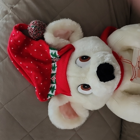 Vintage 1988 Crowleys Kris Mouse Wit A Mission plush stuffed animal commonwealth - Picture 2 of 9
